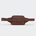 PANDER large crossbody waist pack in Coca Mocha, adjustable strap view