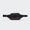 PANDER large crossbody waist pack in Grey Leopard, adjustable strap view