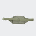 PANDER large crossbody waist pack in Grey Sage, adjustable strap view
