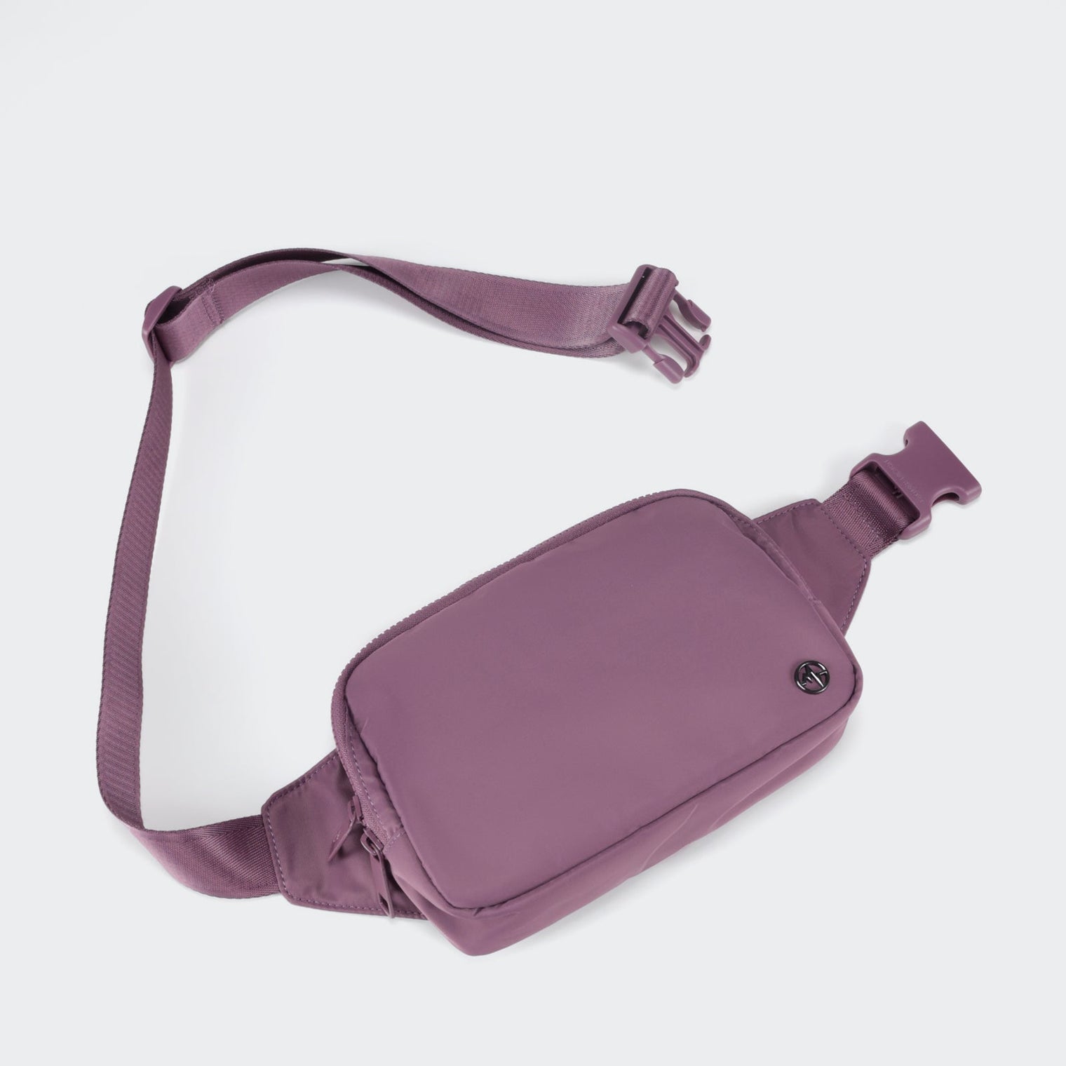 PANDER 2L fanny pack in Purple Lavender, interior organization detail