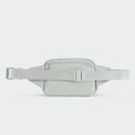 PANDER large crossbody waist pack in Seal Grey, adjustable strap view