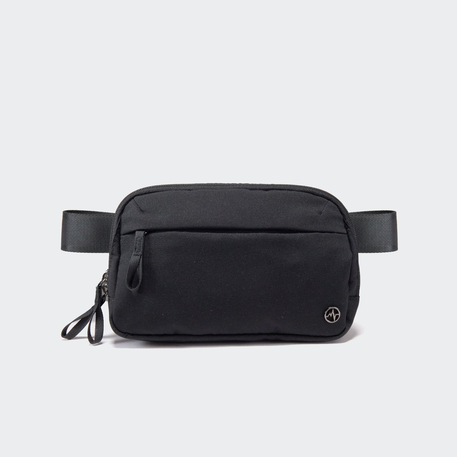 Pander tactical crossbody sling bag in Black, front view