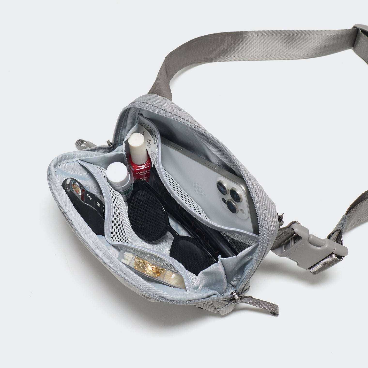 Pander Tactical Crossbody Sling Bag in Grey - view 7