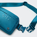 Pander Tactical Crossbody Sling Bag in Teal Blue - view 2