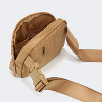 Double Zipper Nylon Everywhere Belt Bag 1L - PANDER SPORTS