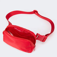 Double Zipper Nylon Everywhere Belt Bag 1L - PANDER SPORTS